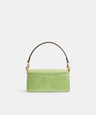 コーチ　COACH　ショルダーバッグ　レザー　ハンドバッグ　シグネチャー　白緑 タビー ショルダー バッグ 20・シグネチャー レザー | COACH